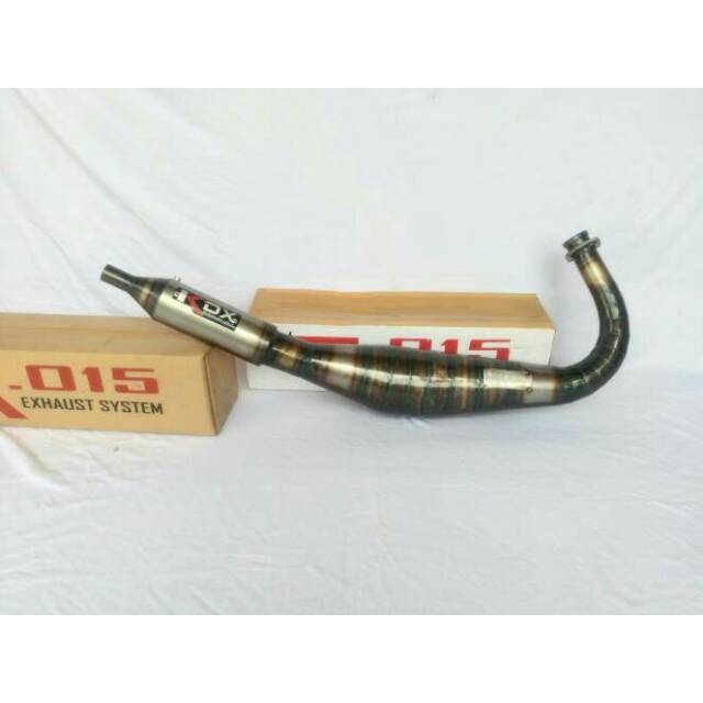 Knalpot KDX Jogja 3v3 Model Kolong For RX King, RX Special PNP
