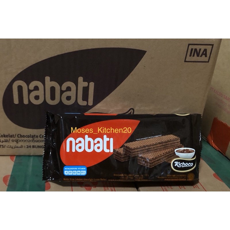 

WAFER NABATI KRIM COKLAT 75g/WAFER NABATI RICHOCO 75g/WAFER NABATI COKLAT 75g/NABATI WAFER COKLAT 75