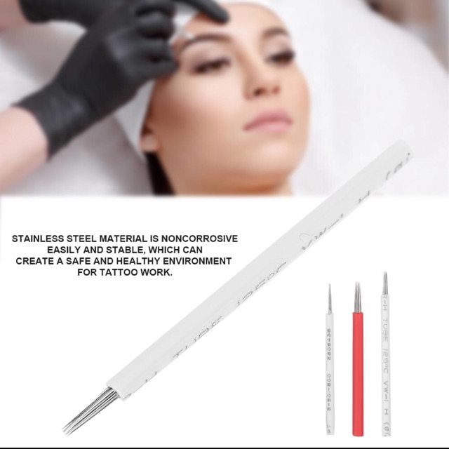 Jarum Sulam Alis Misty Manual Microblading Needle R3 R5 R7 R9 R17 R19 R21 Lengkap