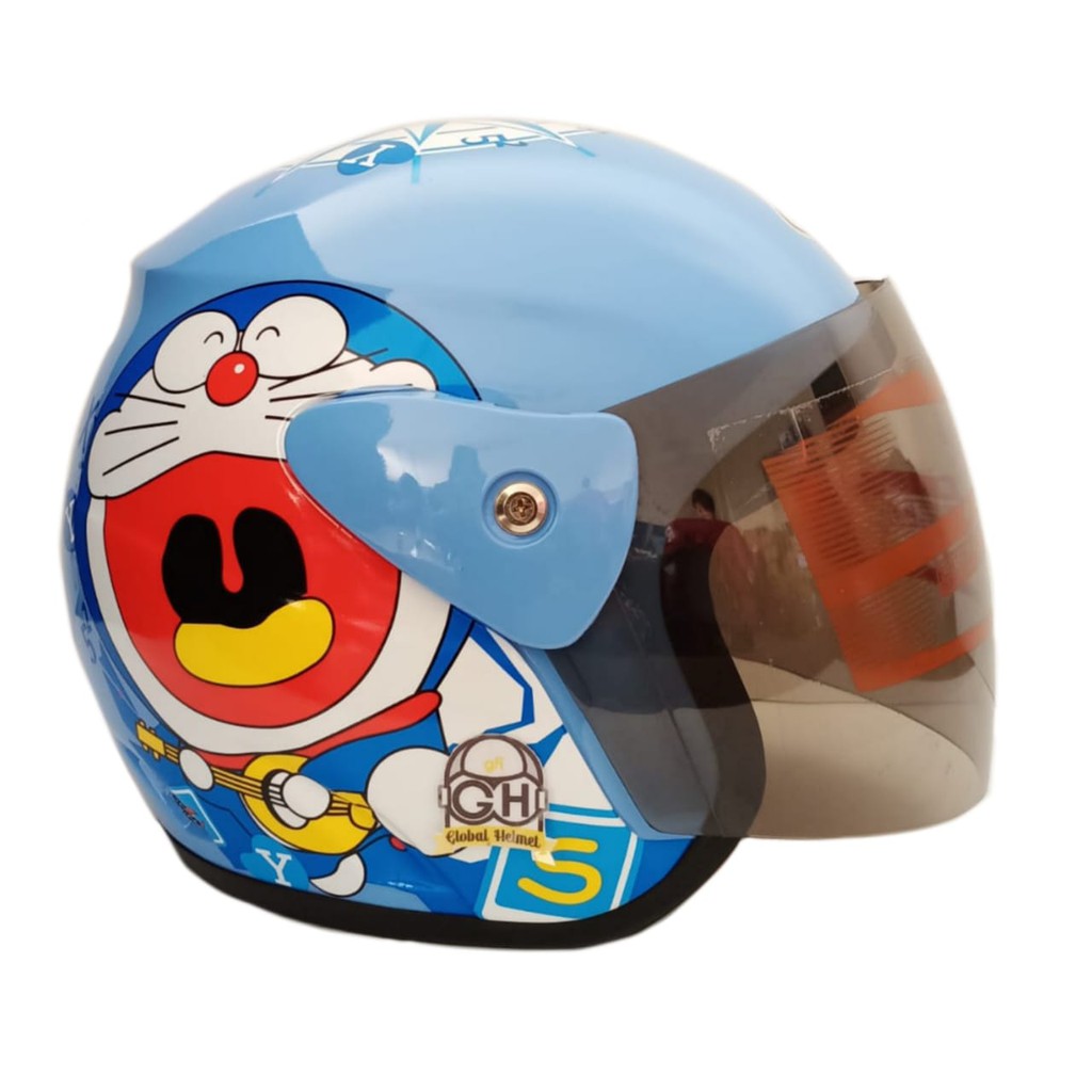 HELM EVOLUTION DORAEMON HALF FACE MODEL GM EVO