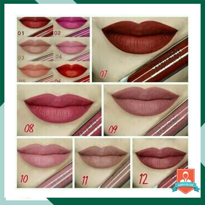 LIP CREAM WARDAH EXCLUSIVE LIPSTIK WARDAH EKSKLUSIF MATTE LIP CREAM
