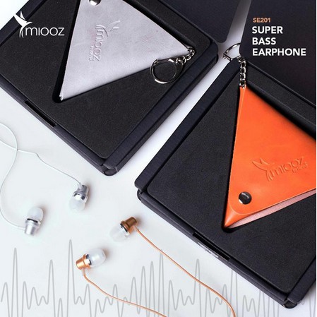 Earphone Hippo Miooz SE201 Super Bass with Microphone 100% ORIGINAL