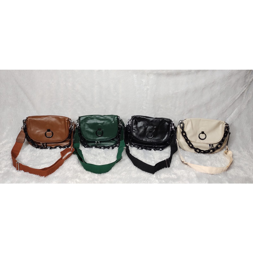 JK 832 Y1312 1KG MUAT 3PCS TAS SELEMPANG SLINGBAG FASHION IMPORT U4277 T3081 C8776 E6578