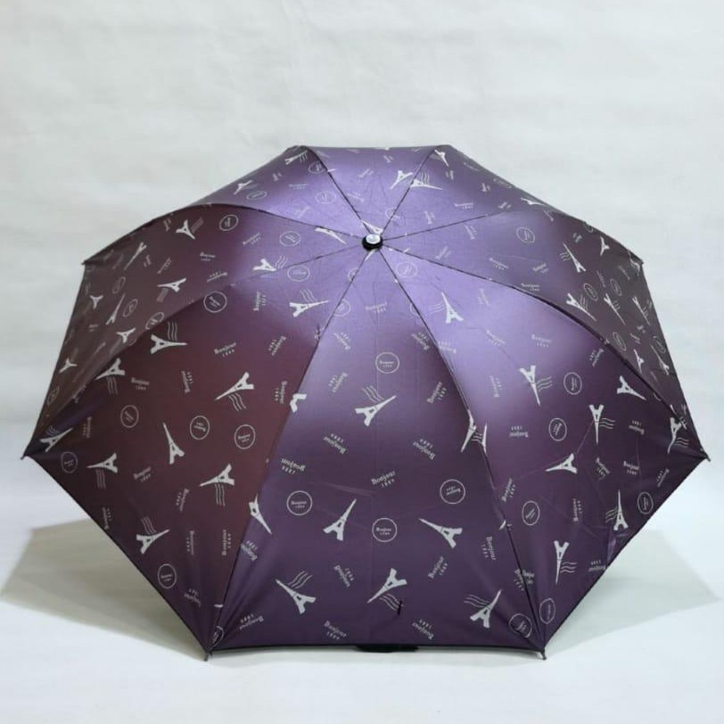 PAYUNG LIPAT MOTIF PARIS METALIC MERK SAKURA 8011