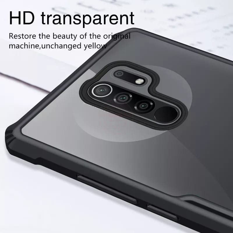 PROMO Case XIAOMI REDMI 9 Softcase Armor Shockproof Fusion Bumper Transparan