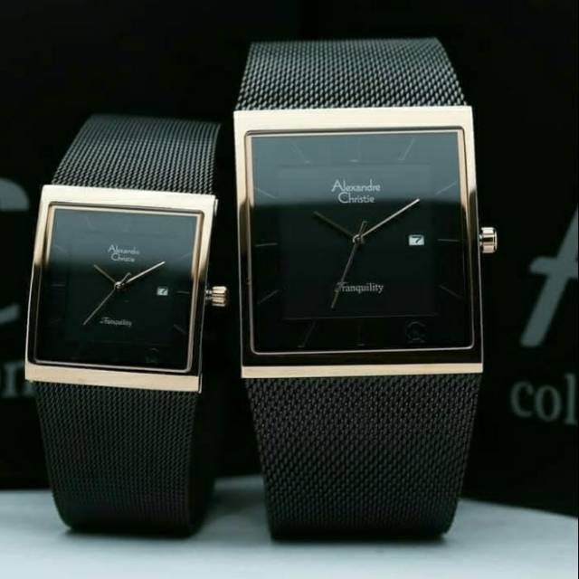 JAM TANGAN COUPLE ALEXANDRE CHRISTIE AC8329