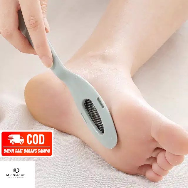 [BAYAR DI TEMPAT] 1 Pcs Alat Pedicure Untuk Penghalus Kaki Wanita Anti Kaki Kasar  / Sikat Pembersih Kulit Mati Wanita