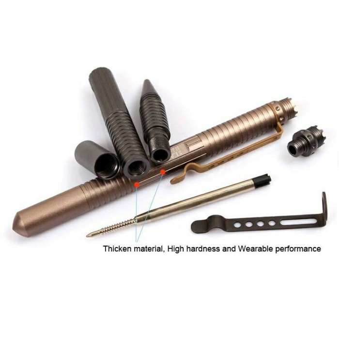 

Terlaris Defensife Security Tactical Pen Glass Breaker Hot Sale