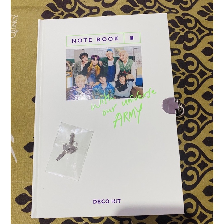Notebook Deco Kit BTS OFFICIAL