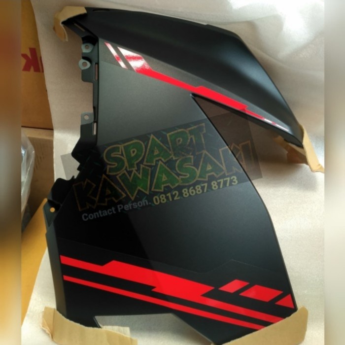sayap fairing fering samping hitam doff ninja 250 fi 250fi 2018 ori