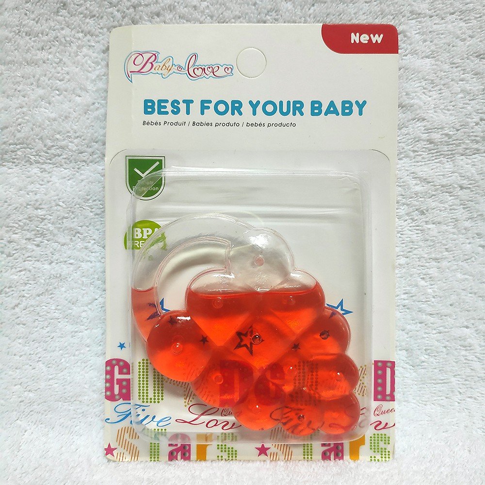 Baby Love Teether Mainan Gigitan Bayi Water Filled Shooter 3-12m Variasi Motif