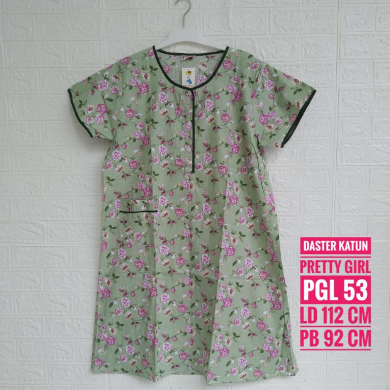 daster hijau pretty girl