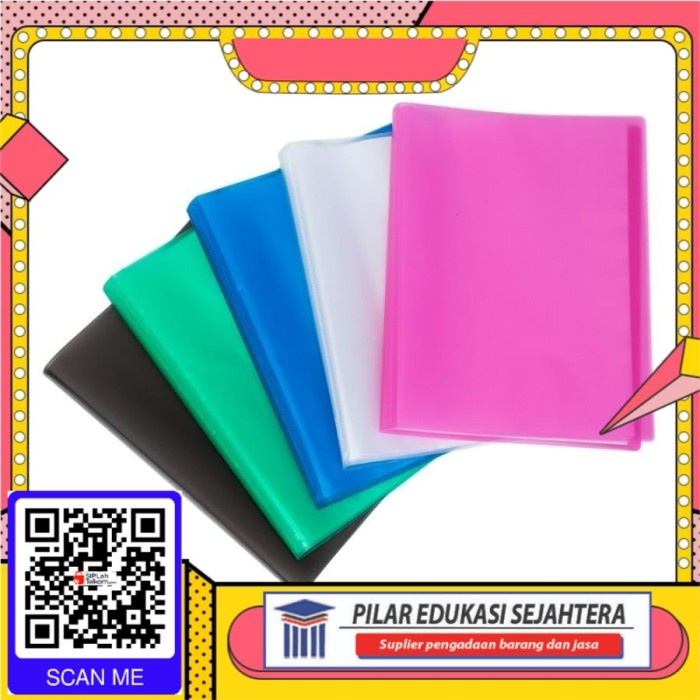 

DOKUMEN KEEPER | BANTEX TRENDY DISPLAY BOOK F4 ISI 20 POKET 3393 MURAH