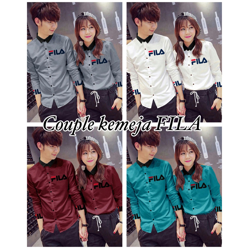 Kemeja Couple Baju Couple Kemeja Pasangan Kemeja Kotak Merah