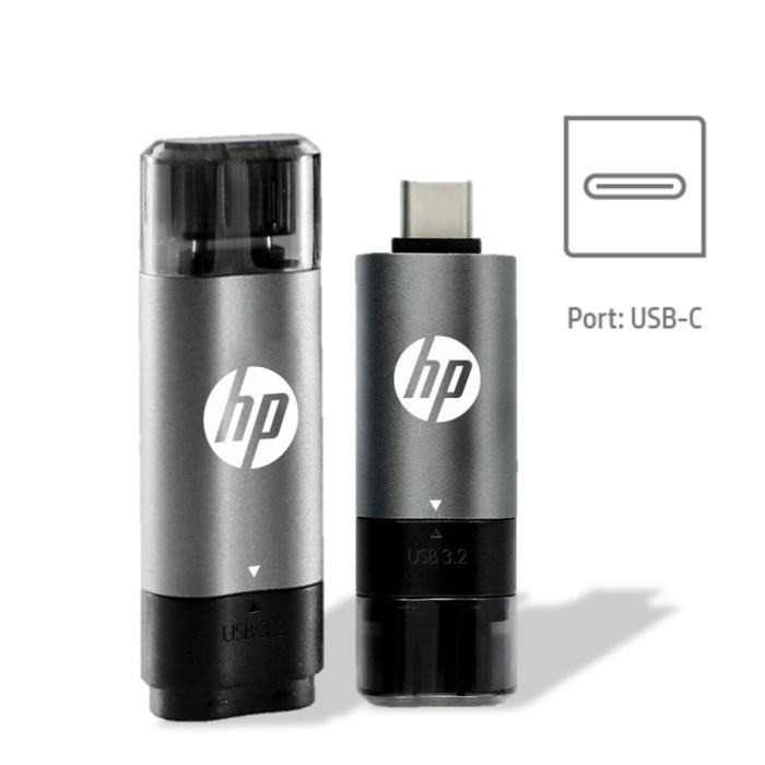 Flashdisk OTG HP X5600C 64Gb Type-C USB 3.2