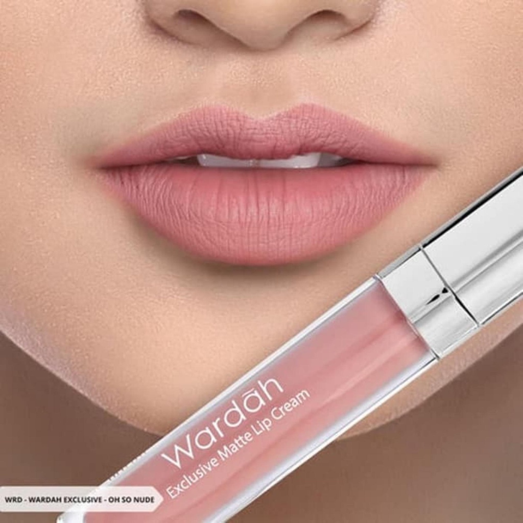 Wardah EXCLUSIVE MATTE LIP CREAM No 11 OH SO NUDE