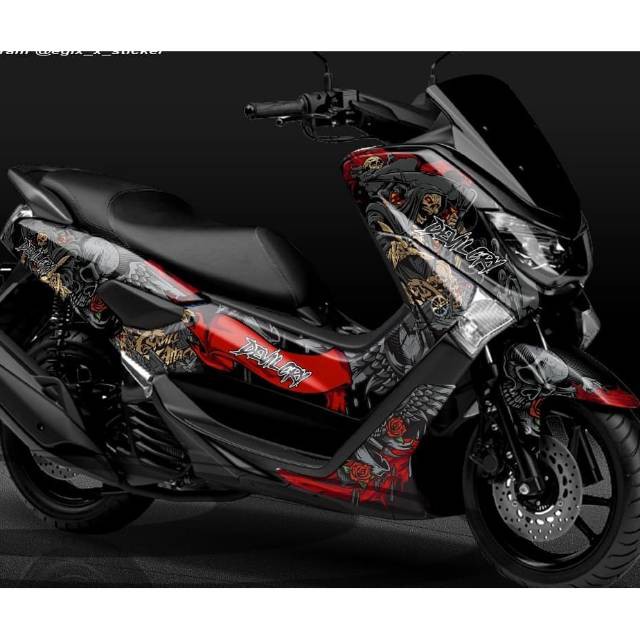 Decal Stiker Motor Yamaha Nmax Modifikasi Variasi Aksesoris Full Body