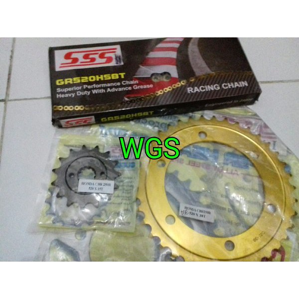 Gir set SSS CBR 250 520 13~16 38~40