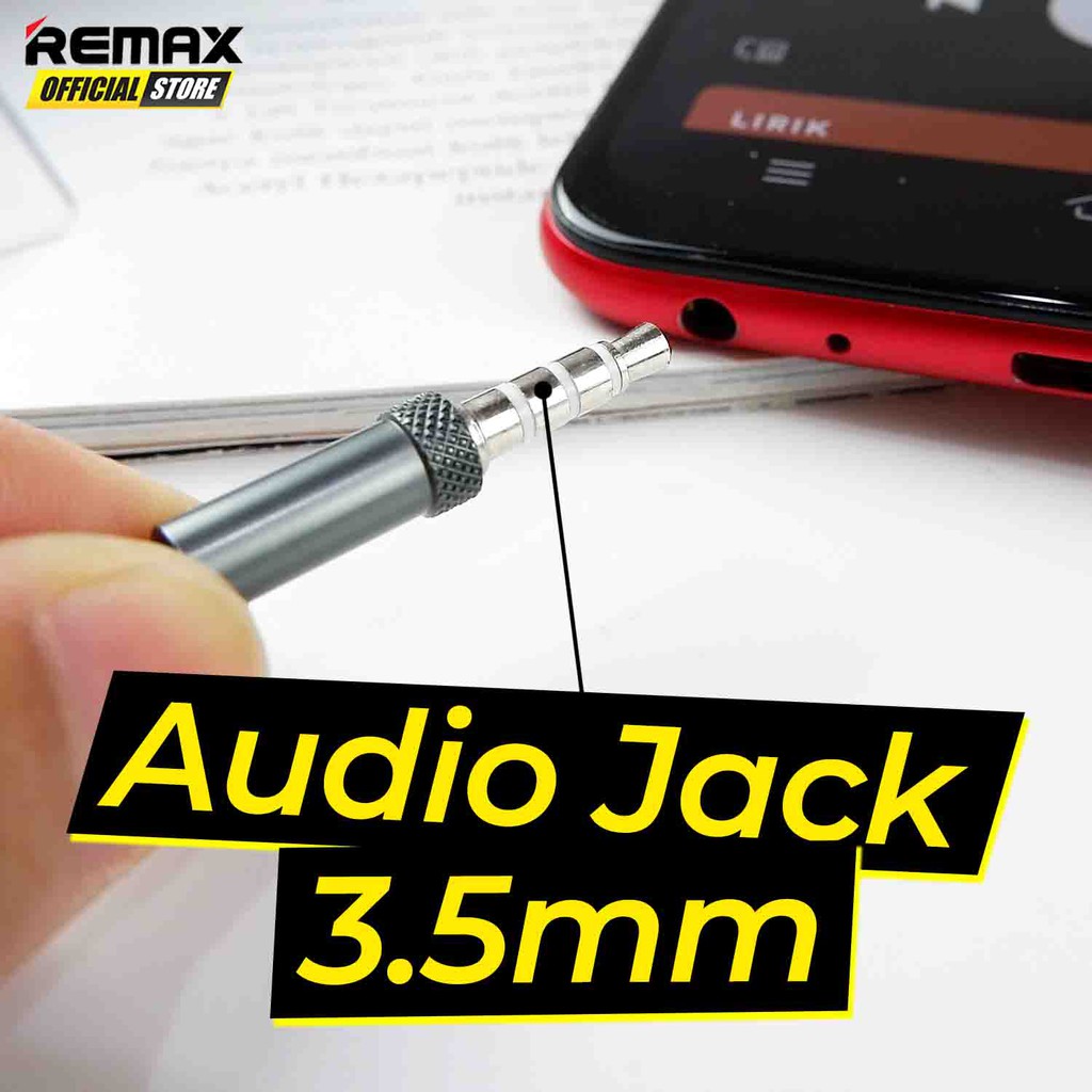 Headset Remax In-Ear Headphone RM-202 Garansi Resmi / Headphone Murah / Headphone Terbaik