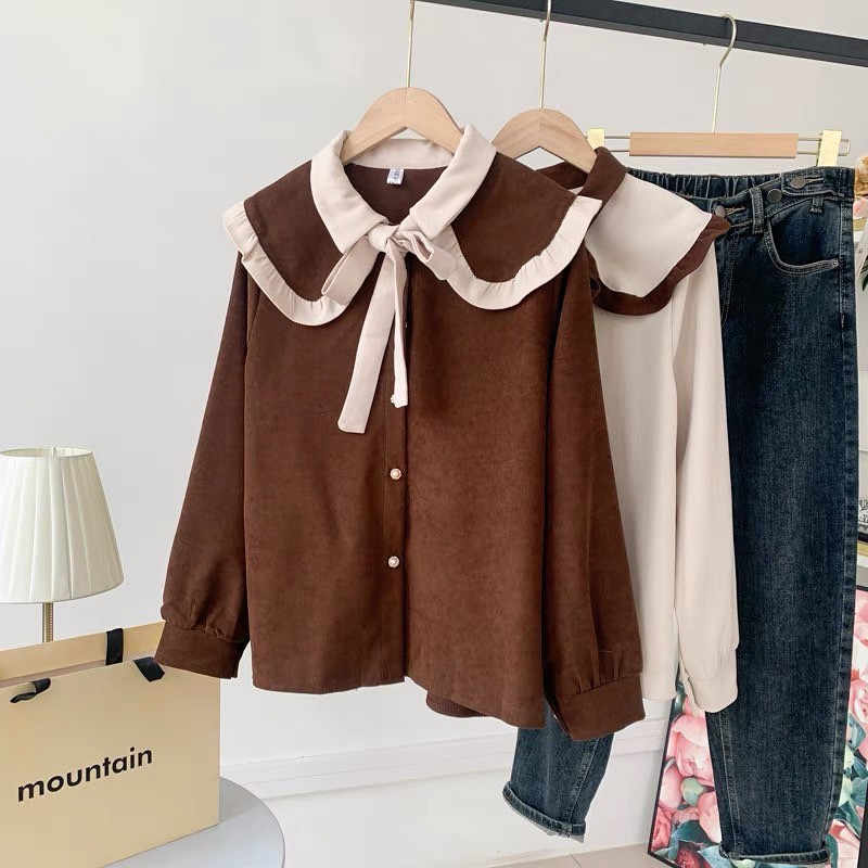 GMS - Gwen Blouse Atasan Top Kemeja Wollycrepe Premium l Baju Korean Style Wanita