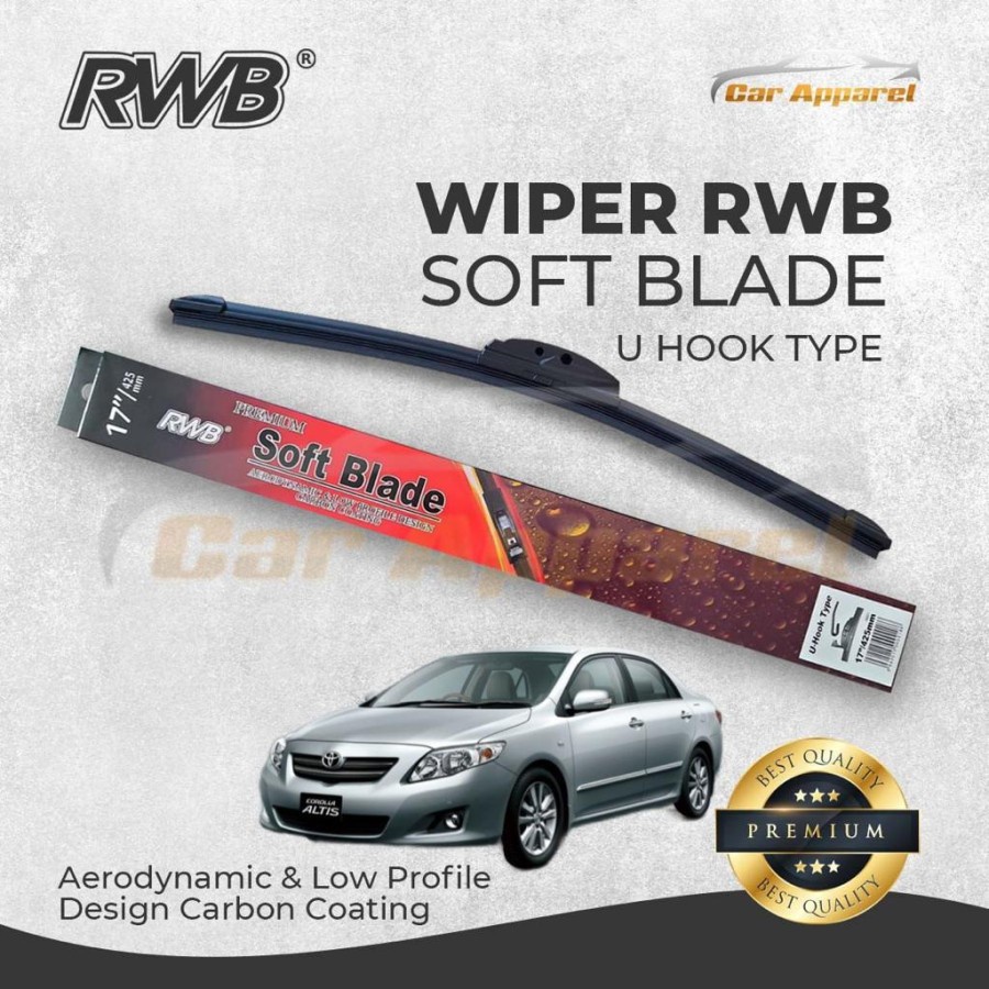 Wiper RWB Soft Corolla altis E140 2008-2013 / Windshield Corolla altis
