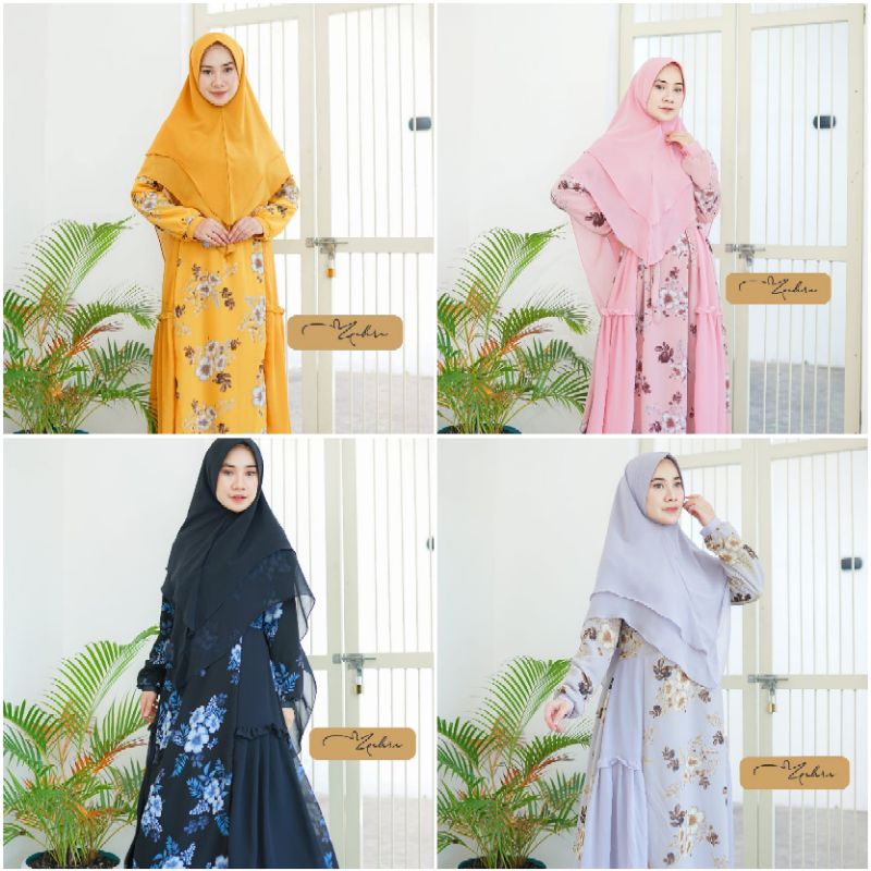 Set Gamis Fatimah by ZAHRA Original