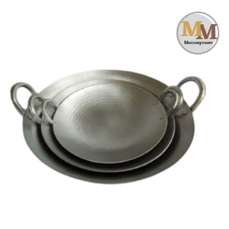 Wajan Penggorengan Anti Lengket 1 set 3 pcs Wajan Aluminium Garut