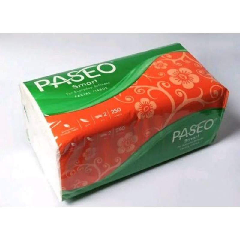 tisu paseo 250 sheet/2 ply