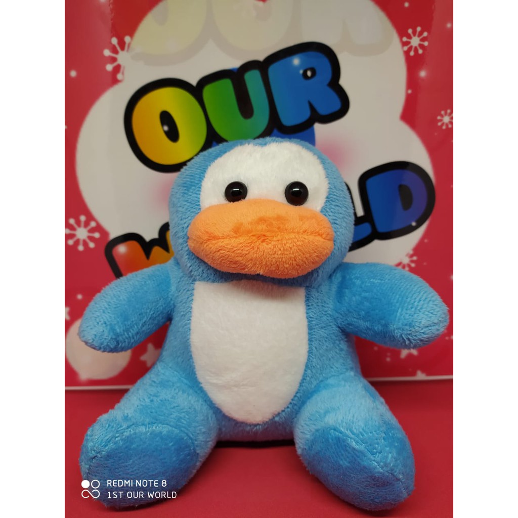 Boneka Murah - Boneka Capit - Boneka Timezone - Penguin - Pinguin Blue