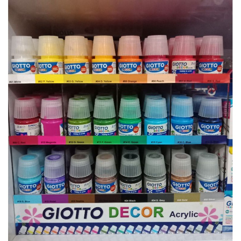 

Cat Acrylic Giotto Satuan 25ml