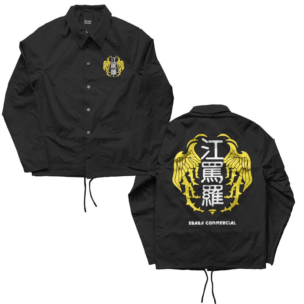 Jaket Coach Shoji Sameoka Ebara Commercial high and low the worst x cross