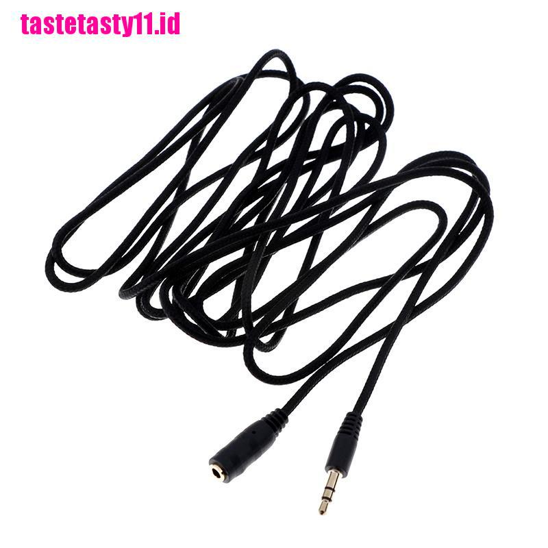 Kabel extension aux stereo audio Headphone 3.5mm female-male