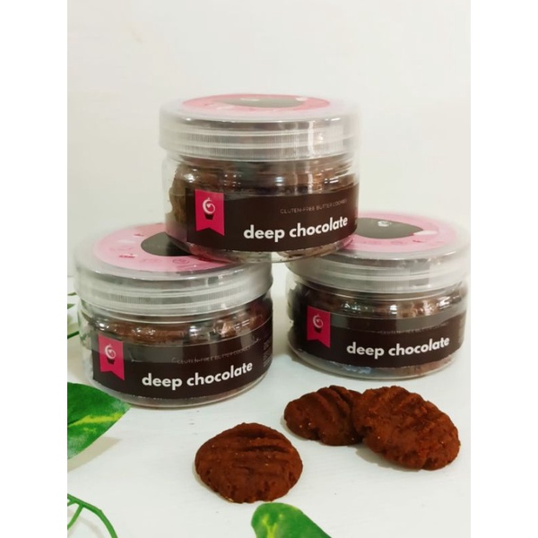 

Goodiebake Deep Chocolate Butter Cookies JAR 100G