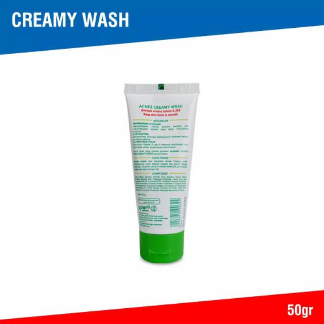 [ GROSIR ] ACNES CREAMY WASH 50 GR