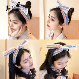 Bandana Aksen Ikat Bahan Katun Untuk Aksesoris  Rambut  