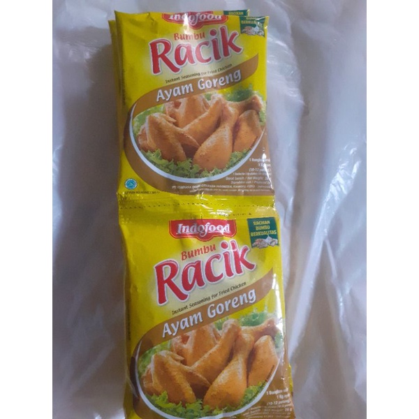 

Bumbu Racik ayam goreng saset
