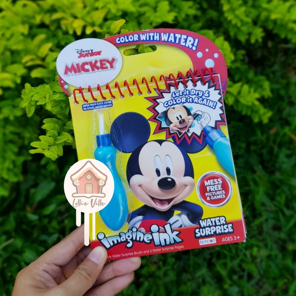 

Mickey Mouse Imagine Ink Water Painting Book