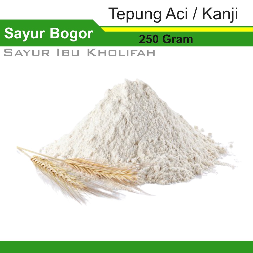 

Tepung Aci Kanji 250 gram Bahan Pokok Sembako Murah Bogor