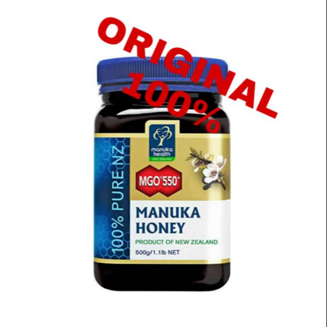 MADU MANUKA HONEY / MANUKA HEALTH MGO 550+ 500 gram