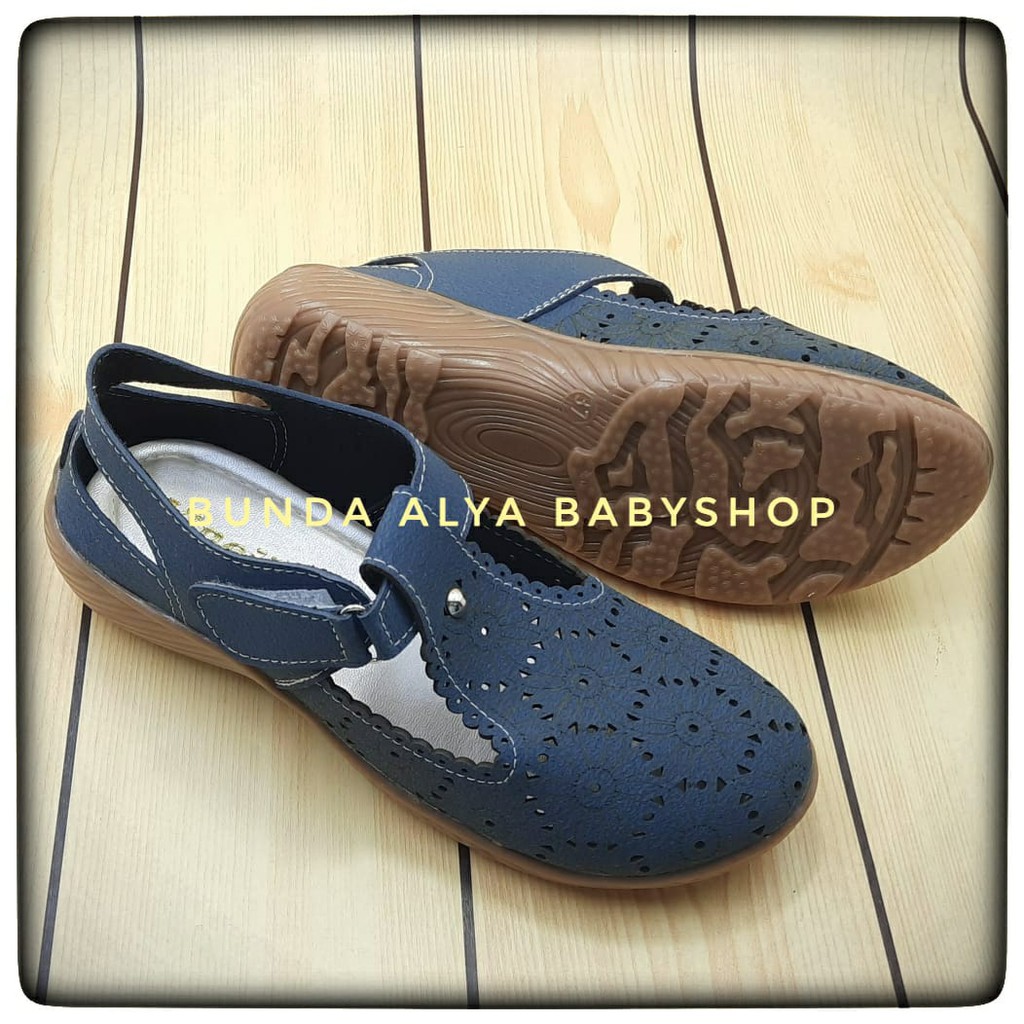 Sepatu Kerja Wanita NAVY Size 37 - 40 - Sepatu Cewek Formal Semi Formal - Sepatu Perempuan Casual