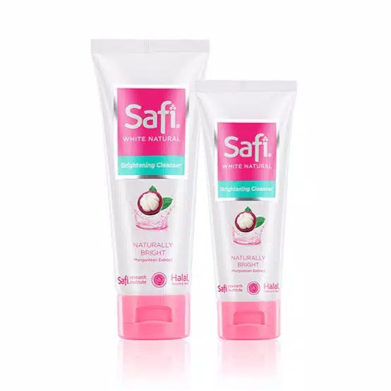 Safi White Natural Brightening Cleanser Mangosteen Extract 50g/100g (100% Original)