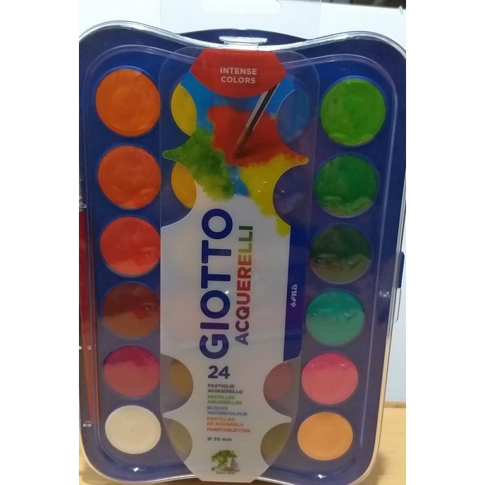 

Giotto Acquerelli 24 30Mm 352400 / Water Color Cake / Cat Air