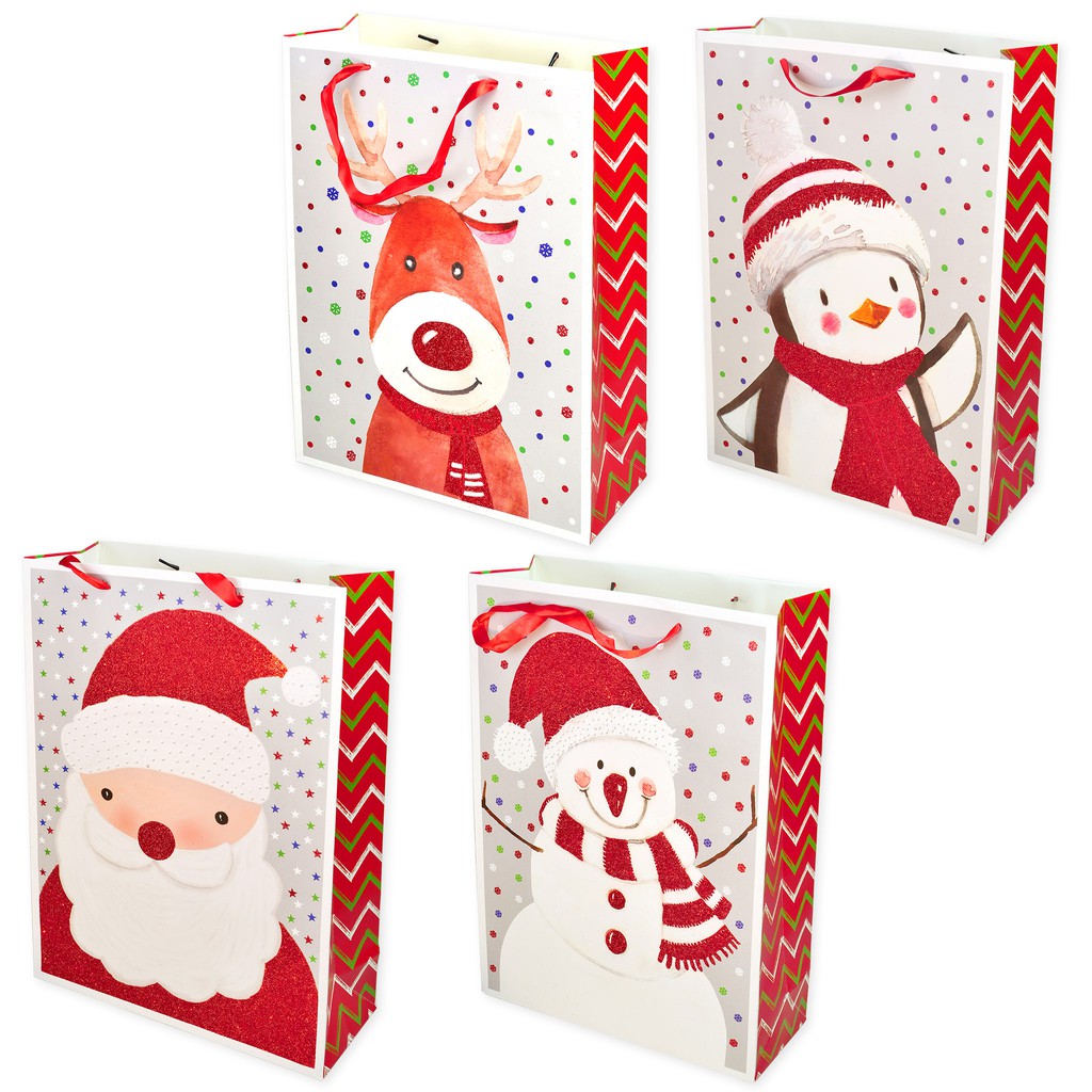 

Scoop Natal Kantong Kertas/Paper Bag Glitter 42x30x12cm 62240100