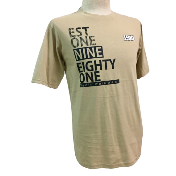 T-shirt EST ONE NINE EIGHTY ONE