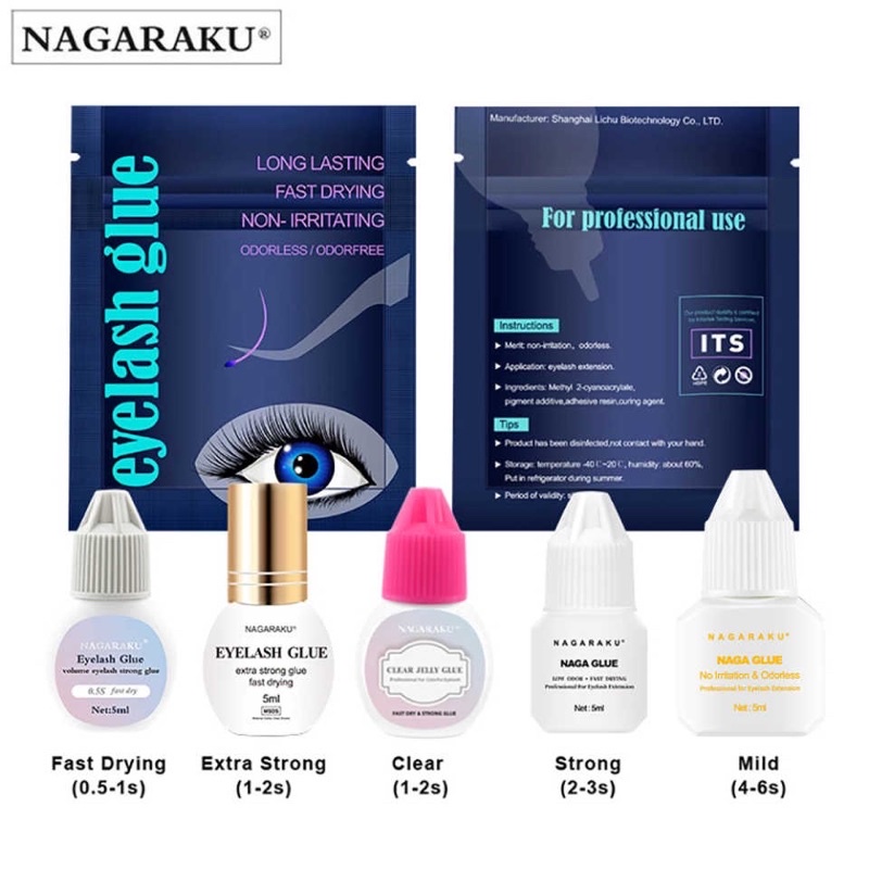 Nagaraku glue / lem eyelash extension lem bulumata sambung (COD)