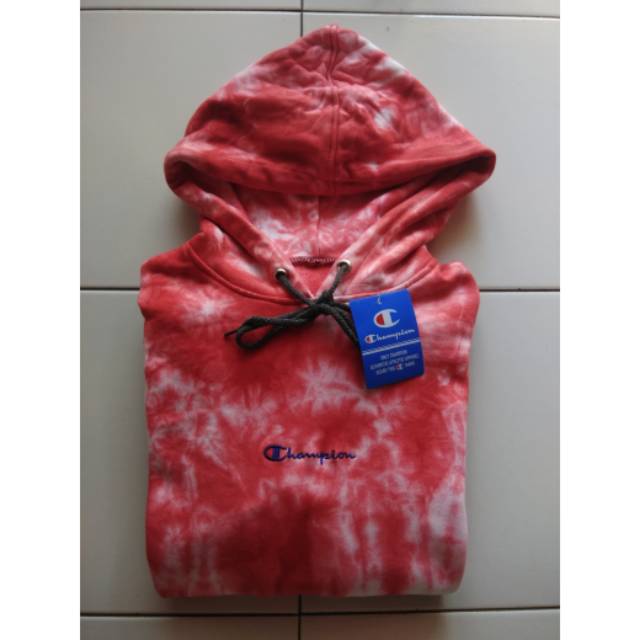 hoodie CHAMPION tie dye original