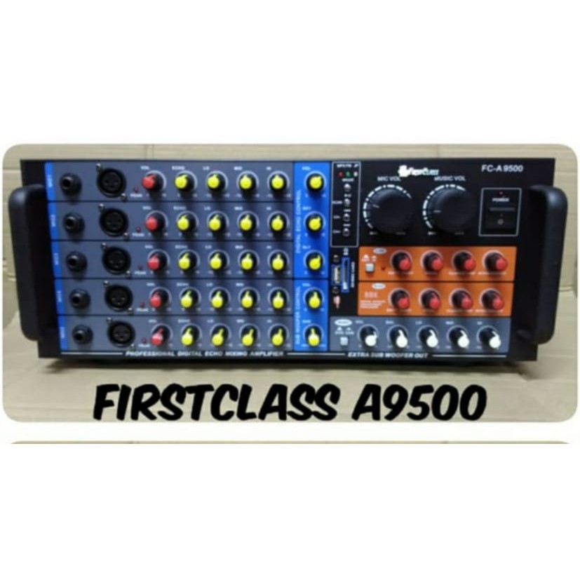 Power Amplifier Karaoke Firstclass FC A9500 BLUETOOTH ,USB , SDCARD