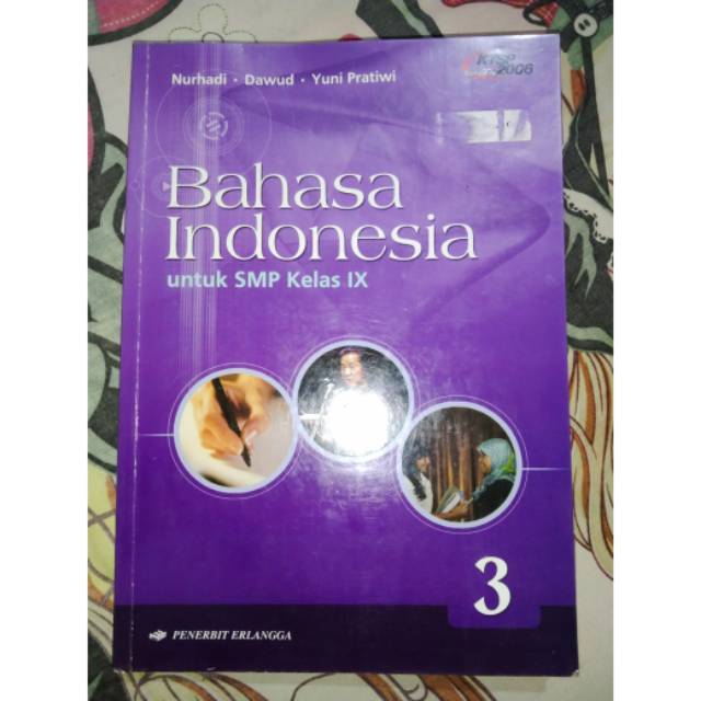 Bahasa Indonesia SMP kelas 9 Penerbit Erlangga KTSP 2006