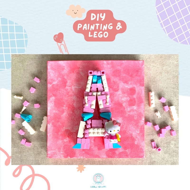 DIY Painting & Lego (Painting Kit)