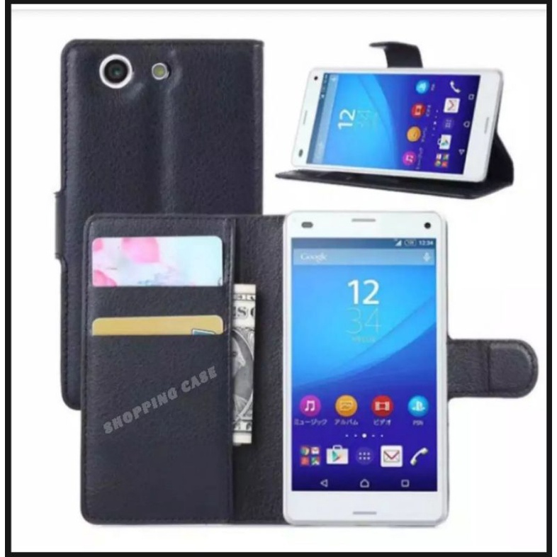 SONY XPERIA Z3 Z3 MINI COMPACT Z5 Z5 MINI COMPACT FLIP COVER WALLET KANCING LEATHER CASE STANDING SA